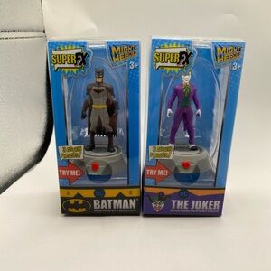 Super FX Mighty Heroes DC Comics Bundle. Batman And The Joker Figures.